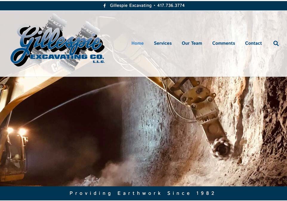Website Design & Development <br><br>
<a href="https://www.gillespieexcavating.com/" style="text-align: center; color:#ffffff;  background-color:#880808; padding:10px; font-size: 1em; /* 30px/16=1.875em */" target="_blank" rel="noopener">VIEW WEBSITE</a>